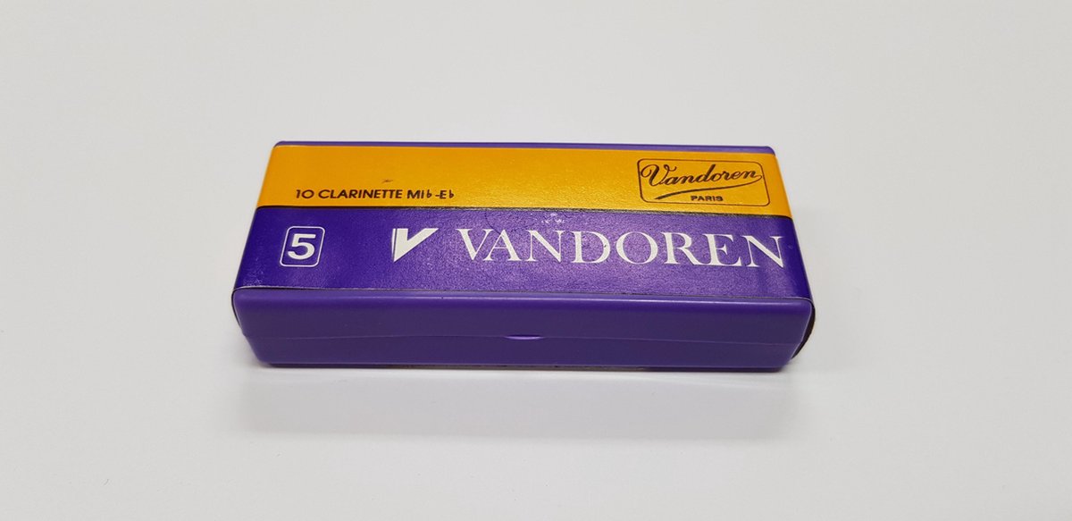 Vandoren Anches clarinette Sib Traditionnelles force 1,5