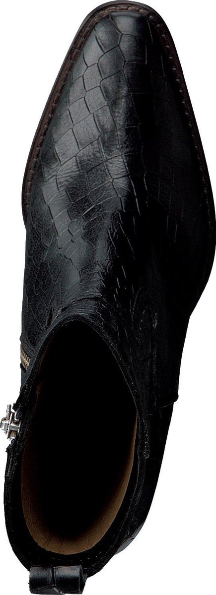 Shabbies Dames Enkellaarsjes 183020163 - Zwart - Maat 40 | bol.com