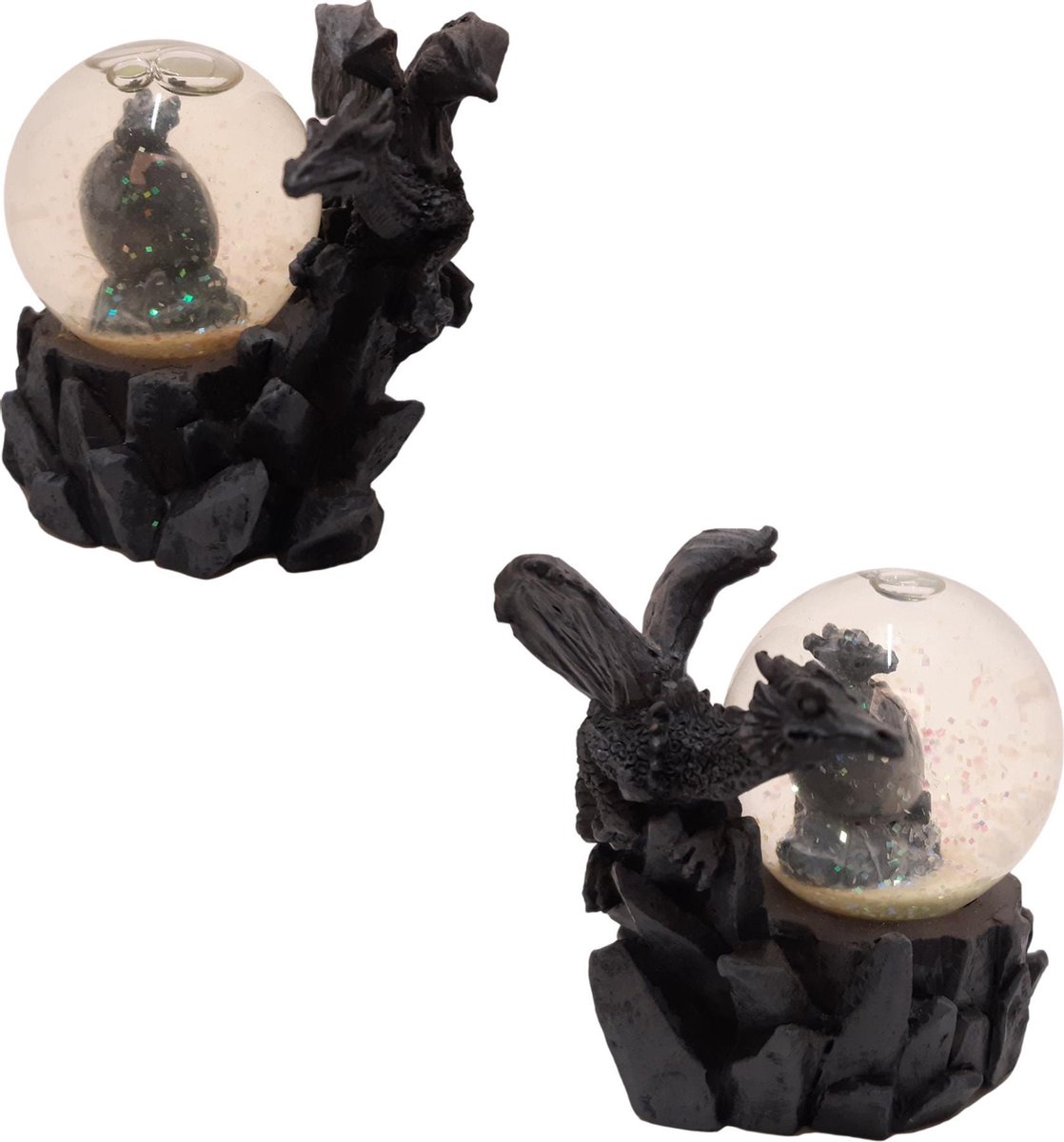 Sneeuw Pinguïn Jorge Thunder - 1 stuk - grijs - polyresin
