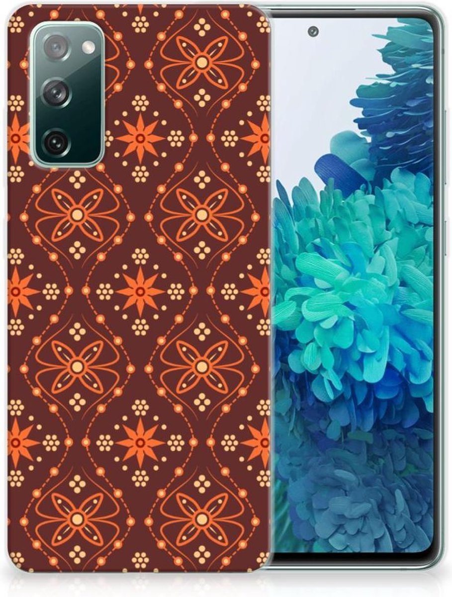 Samsung Galaxy S20 FE TPU bumper Batik Brown
