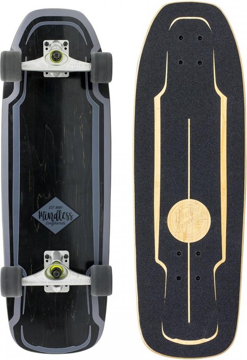 Mindless Surf Skate Black carve board