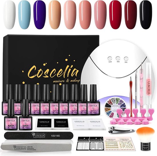 Gellak, Gellak starterset, Gellak kit, Gellak set, Gellak starterset met lamp