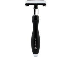 Luxe heren vlinder dubbel rand veiligheidsscheermes baard en snor scheerapparaat scheren scheermes voor perfecte schoon scheren heren scheermes cadeau voor heren (Butterfly Shaving Razor)