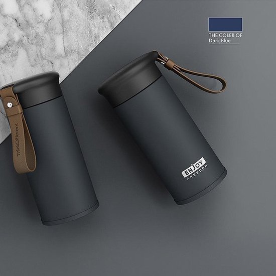 Thermos - Bouteille Thermos - Bouteille isotherme - Tasse de voyage - Tasse  isolée -... | bol.com