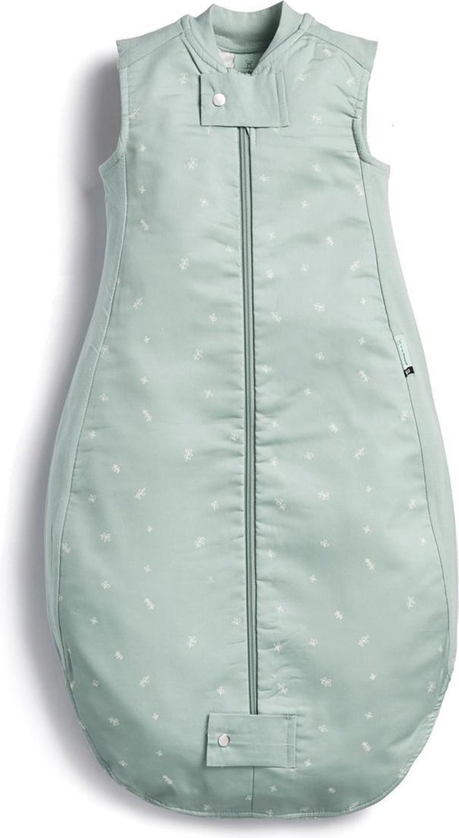 Ergopouch Sheeting Slaapzak - 0,3 Tog - Slaapzakken - Slaapzak - Slaapzak kind - 2-4 jaar - Slaapzak 105 cm -Zomer slaapzak - Sage