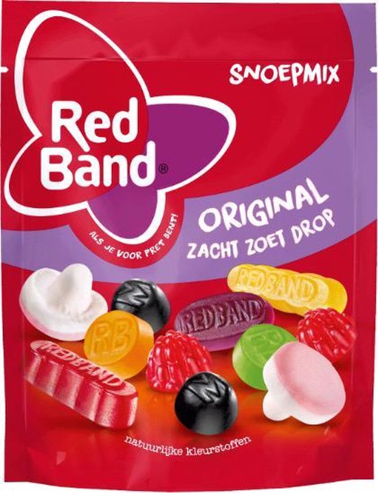Roux Tak for din hjælp international Red Band Stazak Snoepmix Original 10 zakken x 220 gram | bol.com