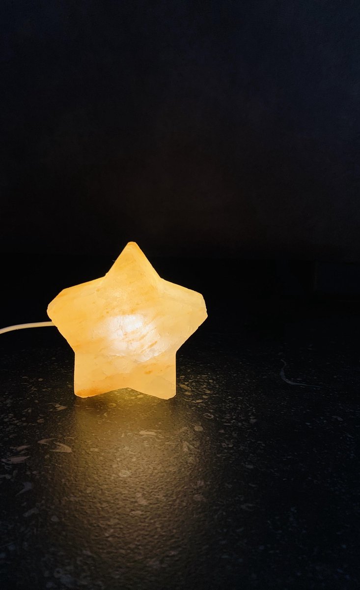 Himalayaszout vuurkorf met Himalayaszout stukken Iones therapeutische 100% puur Himalaya zoutkristal lamp goede kwaliteit op houten basis