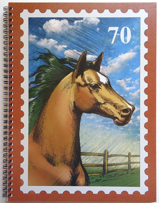Afbeelding van het spel Postzegel Insteekboek Paard