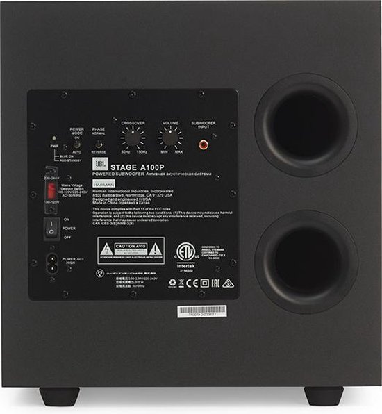 JBL Stage A100P Subwoofer | bol
