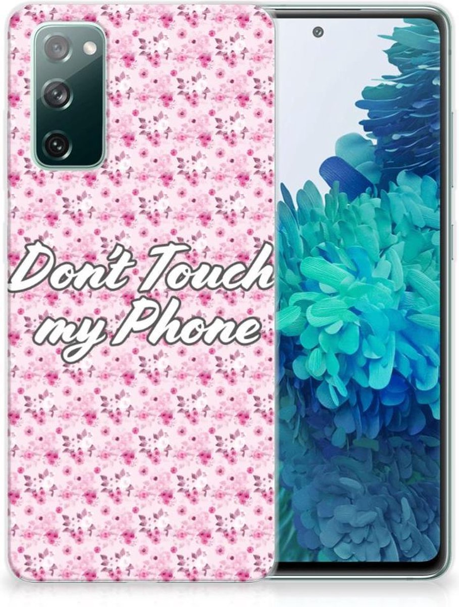 TPU Hoesje voor Samsung Galaxy S20 FE Silicone-hoesje Flowers Pink DTMP