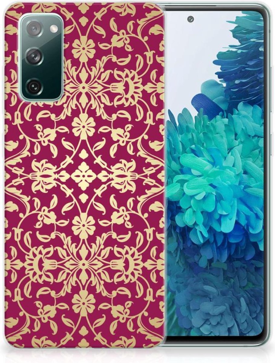 Siliconen Hoesje Samsung Galaxy S20 FE Barok Pink