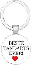 Akyol - beste tandarts ever Sleutelhanger - Tandarts - de beste tandarts - - verjaardag cadeau – Tandarts- familie – Liefde – Geschenk – lifestyle – Voor familie – Cadeau – Kado –g