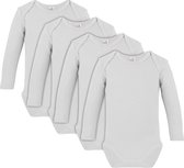 Link Kidswear Unisex Rompertje - Wit - Maat 74/80