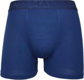 Heren boxershorts 3 pack Grandman katoen met bamboe donker blauw M