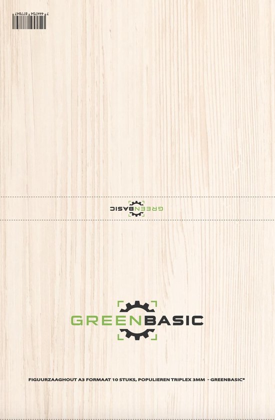 Greenbasic® - Populieren triplex 3mm vierkant 10 x 10 cm formaat 40 stuks -  Greenbasic® | bol.com