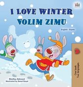English Serbian Bilingual Collection - Latin- I Love Winter (English Serbian Bilingual Book for Kids - Latin Alphabet)