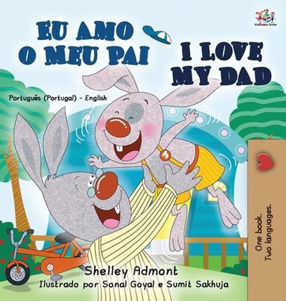Omslag van Portuguese English Bilingual Collection - Portugal- I Love My Dad (Portuguese English Bilingual Book for Kids - Portugal)