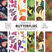 Beautiful Butterflies Scrapbook Paper
