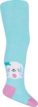 Kindermaillot -Fluffy Bunny -Turquoise -Maat 68/74
