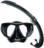 Aqua Lung Sport Oyster + Airflex - Snorkelset - Volwassenen - Zwart