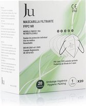 FFP2 CE GECERTIFICEERD MONDKAPJES 5 LAAGS MONDMASKER NR JU FM0201-966 (20 Stuks)