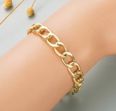 Chain armband | goud gekleurd