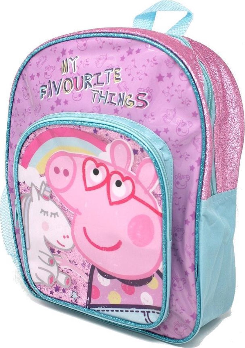 PEPPA PIG Eenhoorn Unicorn Rugzak Rugtas School Tas 3-6 Jaar
