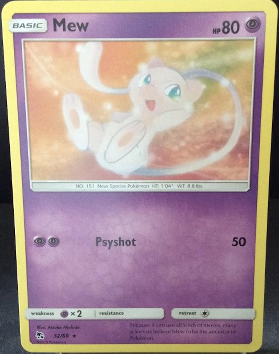 Afbeelding van het spel Mew - Pokemon kaart / card - Common