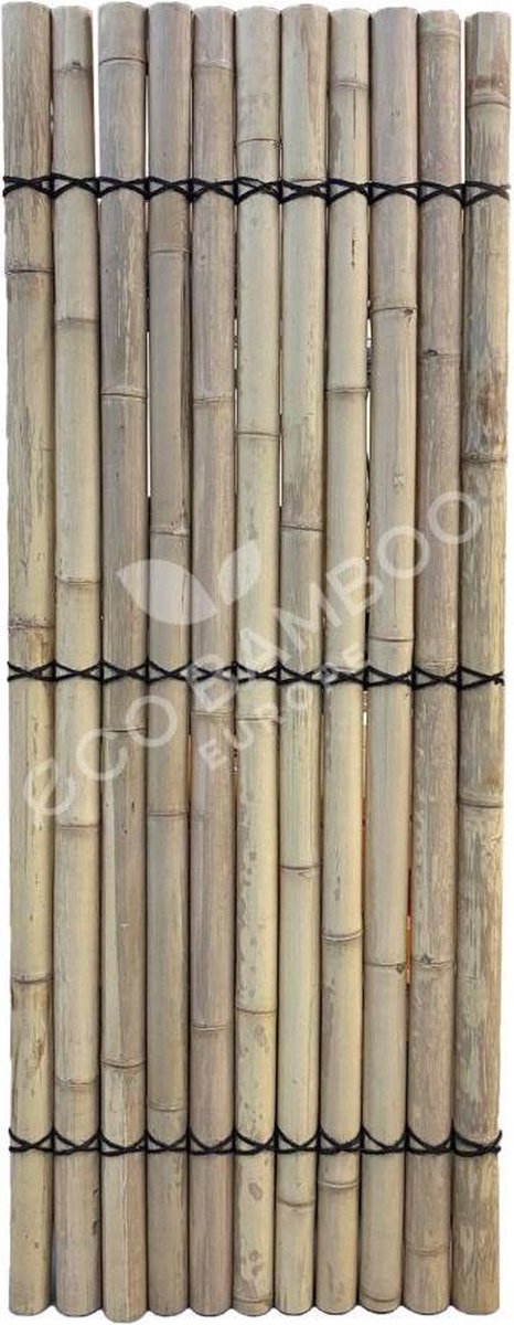 Moso Bamboe,Bamboo tuinscherm, schutting, afrastering HALVE BAMBOE PALEN 240x90 cm