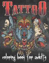 Tattoo Coloring Book For Adults