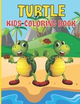 Turtle Kids Coloring Book