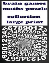brain games maths puzzle collection large print