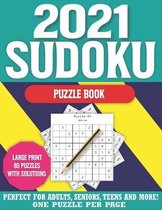 2021 Sudoku Puzzle Book