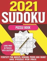 2021 Sudoku Puzzle Book