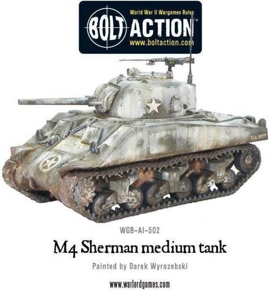 Thumbnail van een extra afbeelding van het spel Bolt Action: M4 Sherman Medium Tank