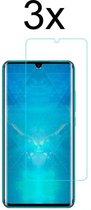 Xiaomi Mi Note 10 Lite screenprotector - Beschermglas Xiaomi Mi Note 10 Lite screen protector glas - Screenprotector Xiaomi Mi Note 10 Lite - 3 stuks