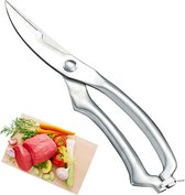 Keukenschaar - Vleesschaar - RVS - 25 centimeter - Zilver - Able & Borret