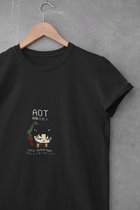 Levi Ackerman Pixel Anime Manga Merch T-Shirt - Maat XL - Attack on Titan Merchandise Kleding