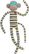 Knuffel aap baby & Peuter - Sok aap knuffel - Baby & Kind - Kraamcadeau - knuffels - Handgemaakt