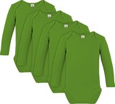 Link Kidswear Unisex Rompertje - Lime Groen - Maat 50/56