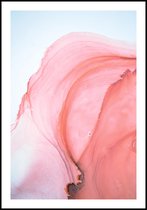 Poster Roze inkt