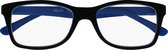 SILAC - BLACK & BLUE - Leesbrillen voor  Vrouwen en Mannen - 7095 - Dioptrie +2.75