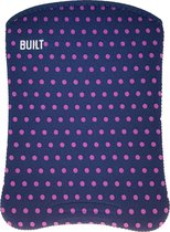 Built NY Tablet Neoprene Sleeve Paars met Stippen