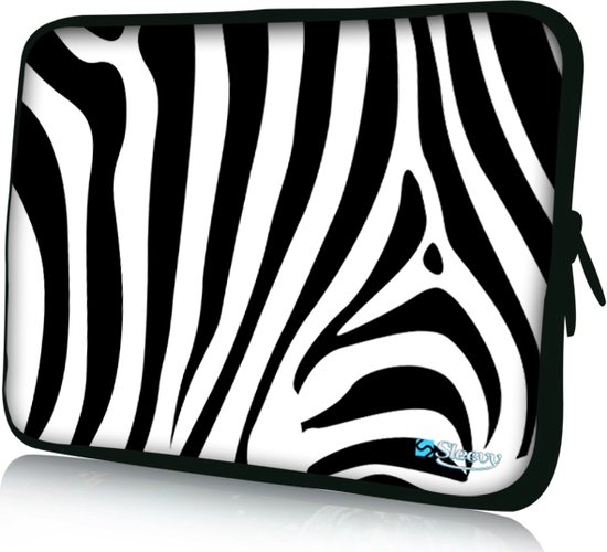 droog optocht Verwant Sleevy 11,6 inch laptophoes zebra design - laptop sleeve - laptopcover -  Sleevy... | bol.com