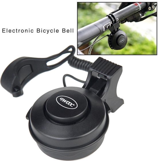 Sonnette Vélo électrique Avec Alarme Antivol USB Rechargeable