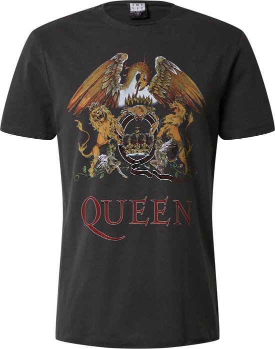 Amplified shirt queen royal quest Donkergrijs-Xxl