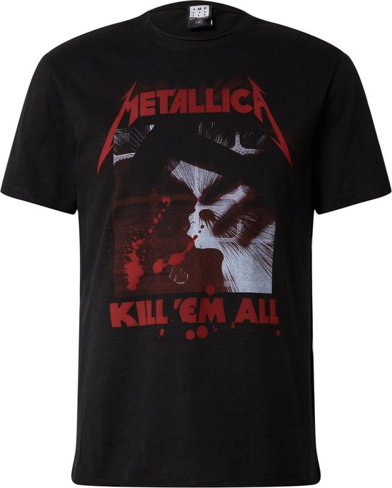 Amplified shirt metallica kill em all Donkergrijs-S