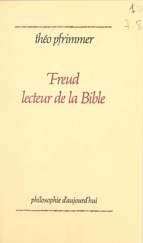 Freud lecteur de la Bible - cover