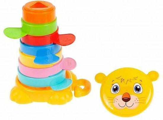 bestuurder Nauwkeurigheid moeilijk tevreden te krijgen Vrolijke Educatieve speelgoed toren tijger - Stapel Speelgoed bakjes - Baby  Speelgoed... | bol.com