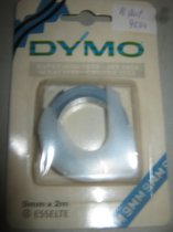 Dymo Tape 9mm x 2mtr supermini jet maxi deluxe donkerblauw
